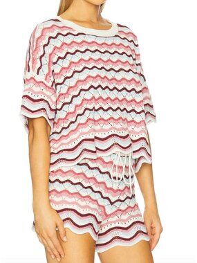 LSPACE Sunchaser Short + Sunchaser Top in Sand In Hand Size XS